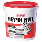 HEYDI HVIT 10KG VANNTETT DEKORPUSS FOR MUR OG BETONG
