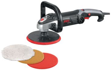 Skil poleringsmaskin 1144AA 1200W m/3stk poleringshetter