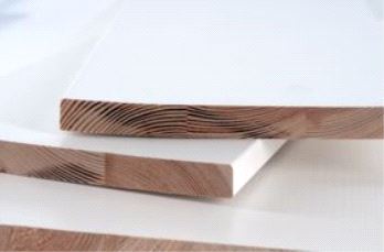 18X400X1200 HOBBYPLATE   FURU HVITMALT LAMINERT