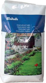 Weibulls hagekalk granulert 25 kg