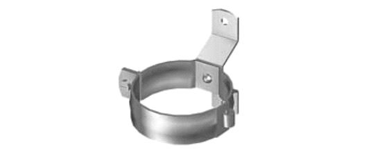 NEDLØPSKLAMME 75MM GALV LINDAB TIL ALUZINK