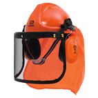 Hjelmsett skog m/visir Park & Garden