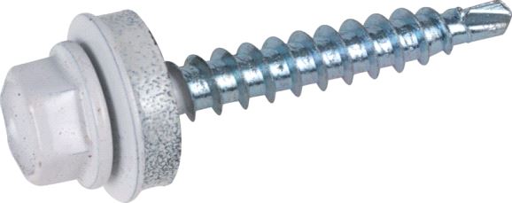 4.8-20 MM takplateskruer hvite elf A250 FIXER