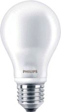 PHILIPS LED PÆRE 7W=60W E27 FROST FARGETEPERATUR 2700KELVIN