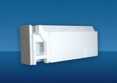 VARTDAL RINGMURSEL. SOLEBLOKK  H=260MM.B=470X1200MM