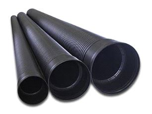 RØR-GLATT 200/227MM SLISSET LM  PRIS DOBBELTVEGGET