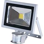 Lyskaster LED 20W m/sensor Worklite li-ion ip44